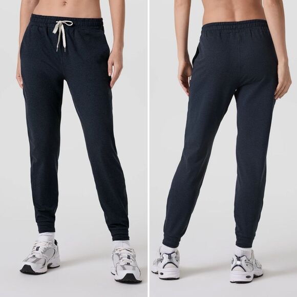 Vuori Women’s DreamKnit Performance Joggers in Midnight Heather Blue Size S - Picture 1 of 7